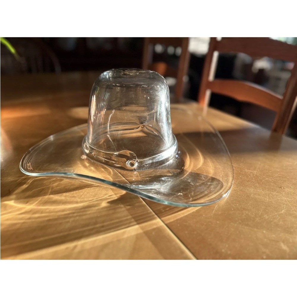 Authentic Blenko Glass Cowboy Hat